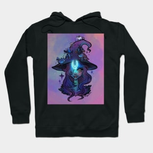 Mushroom Witch Girl Hoodie